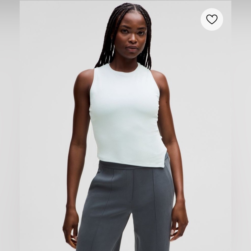 Lululemon asymmetrical hem tank top